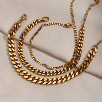 MIAMI Anklet | Goud