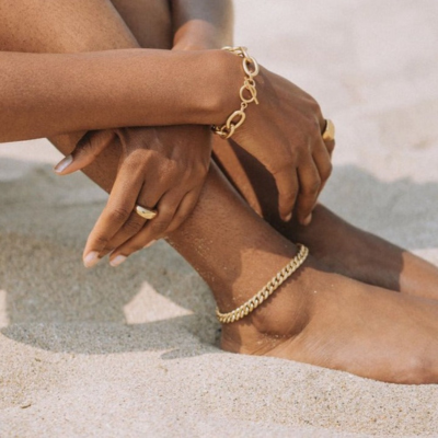 MIAMI Anklet | Goud