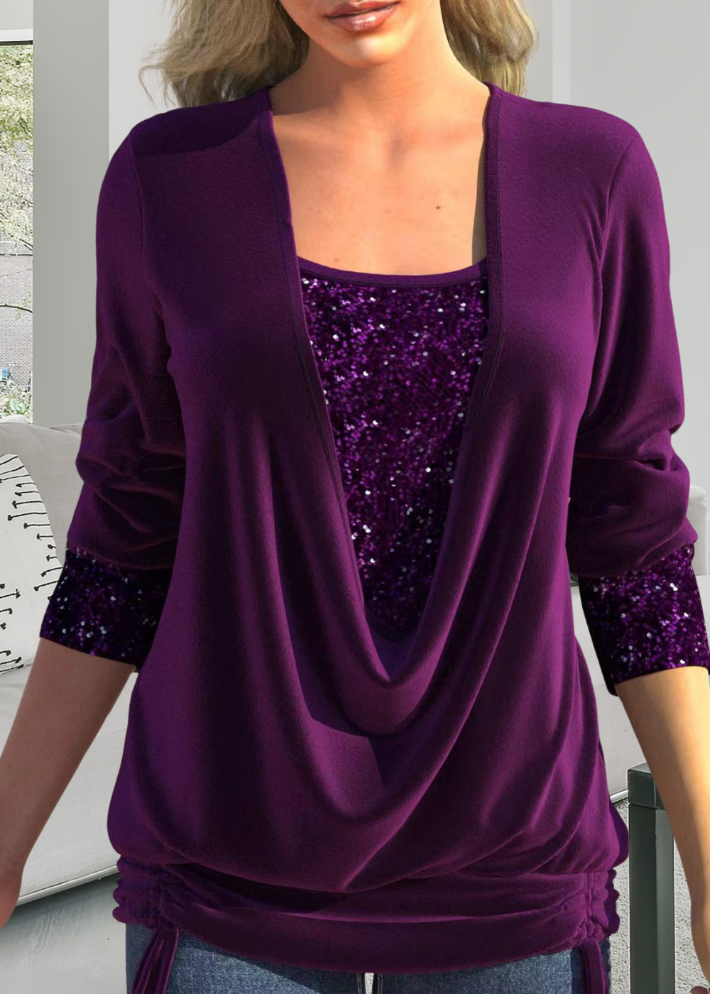 Elegante tweedelige top