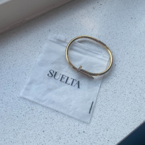 SPIJKER Elegante Armband met Zirkoon | Goud