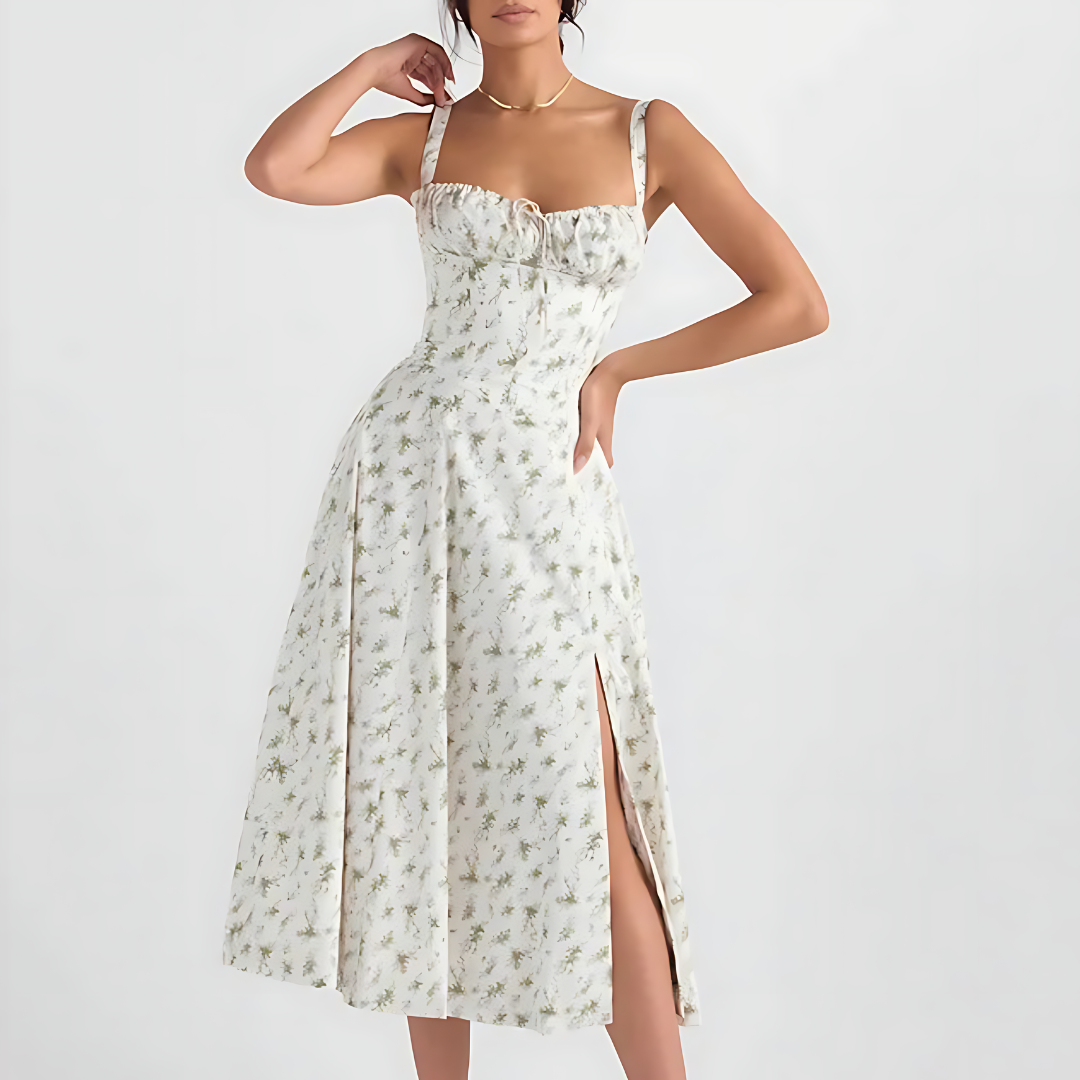 Bella Viral Flower Jurk