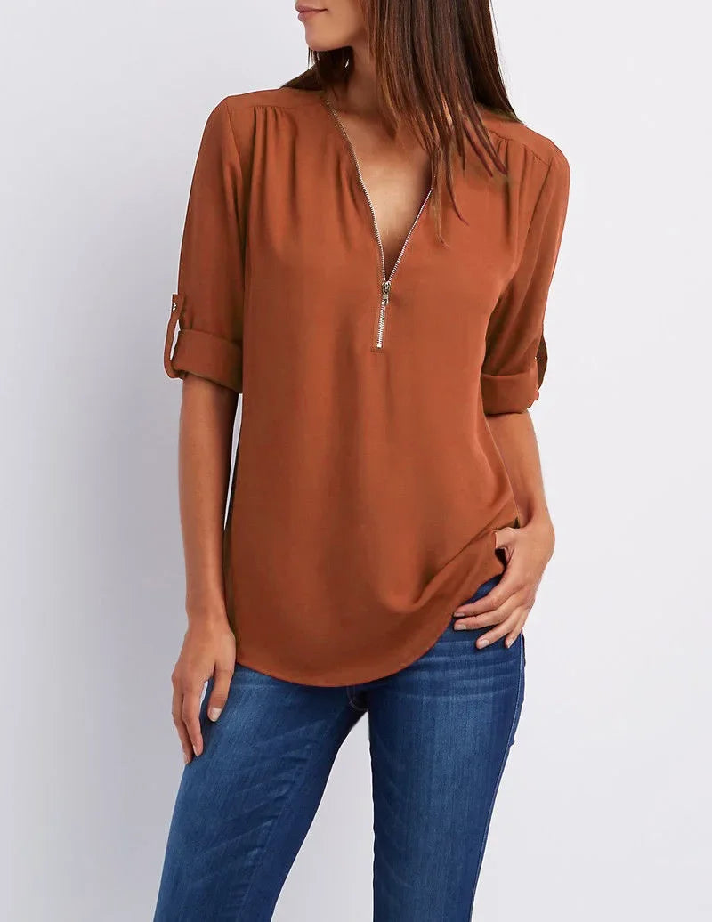 Zaluné - Chiffon blouse