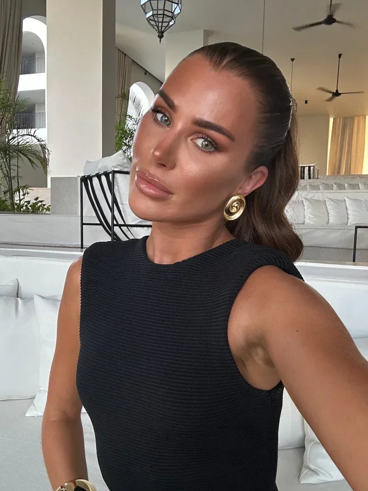 ALINE™ | LANGE JURK MET FRANJES