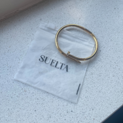 SPIJKER Elegante Armband met Zirkoon | Roségoud