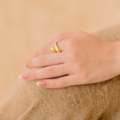 CORA Ring | Goud