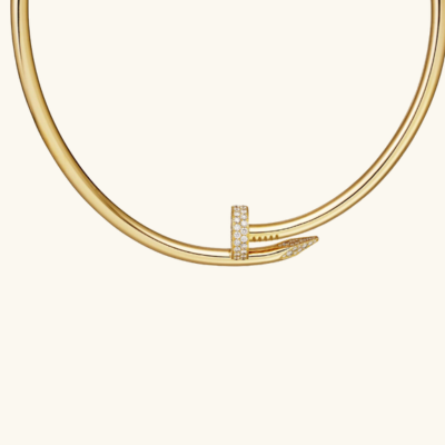 ASH EMILIA Ketting | Diamant Goud (Groot)