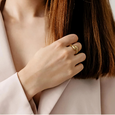 CORA Ring | Goud