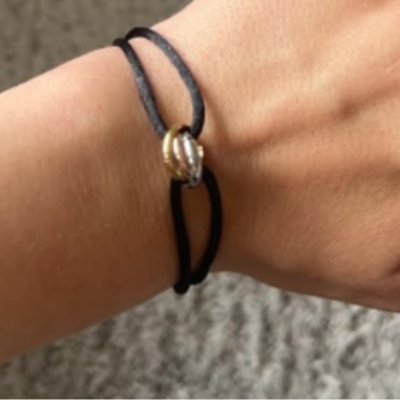 TRINITY Armband | Zwart