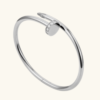 SPIJKER Elegante Armband met Zirkoon | Zilver