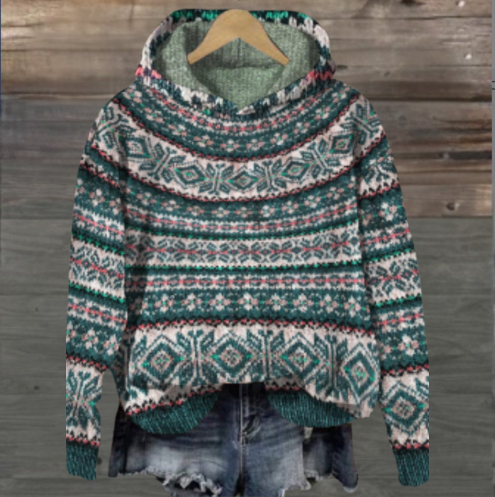 DAGNY - KUSCHELIGER KAPUZENPULLOVER