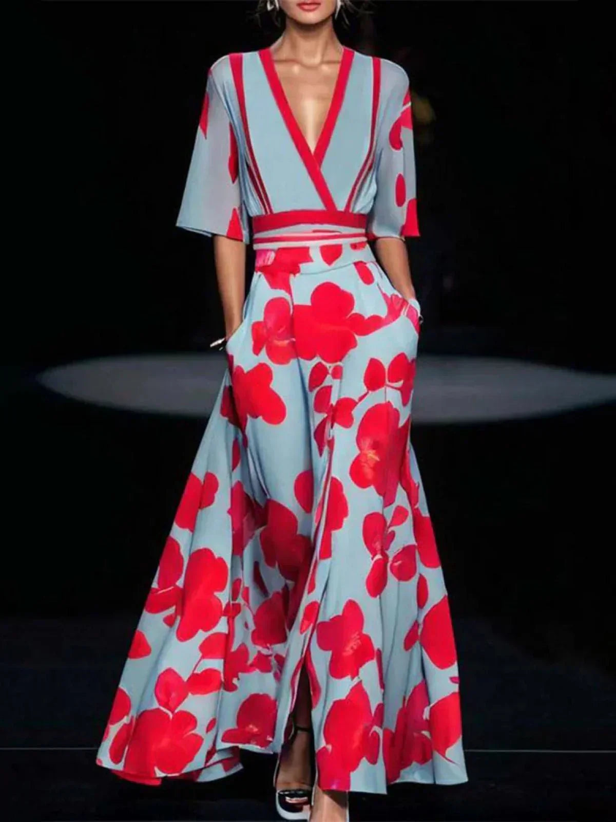 Charlotte™ | Jurk met Elegante Pofmouwen