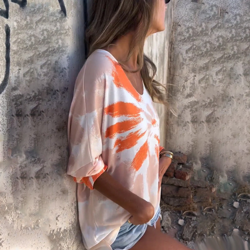 Comfortabele V-hals top