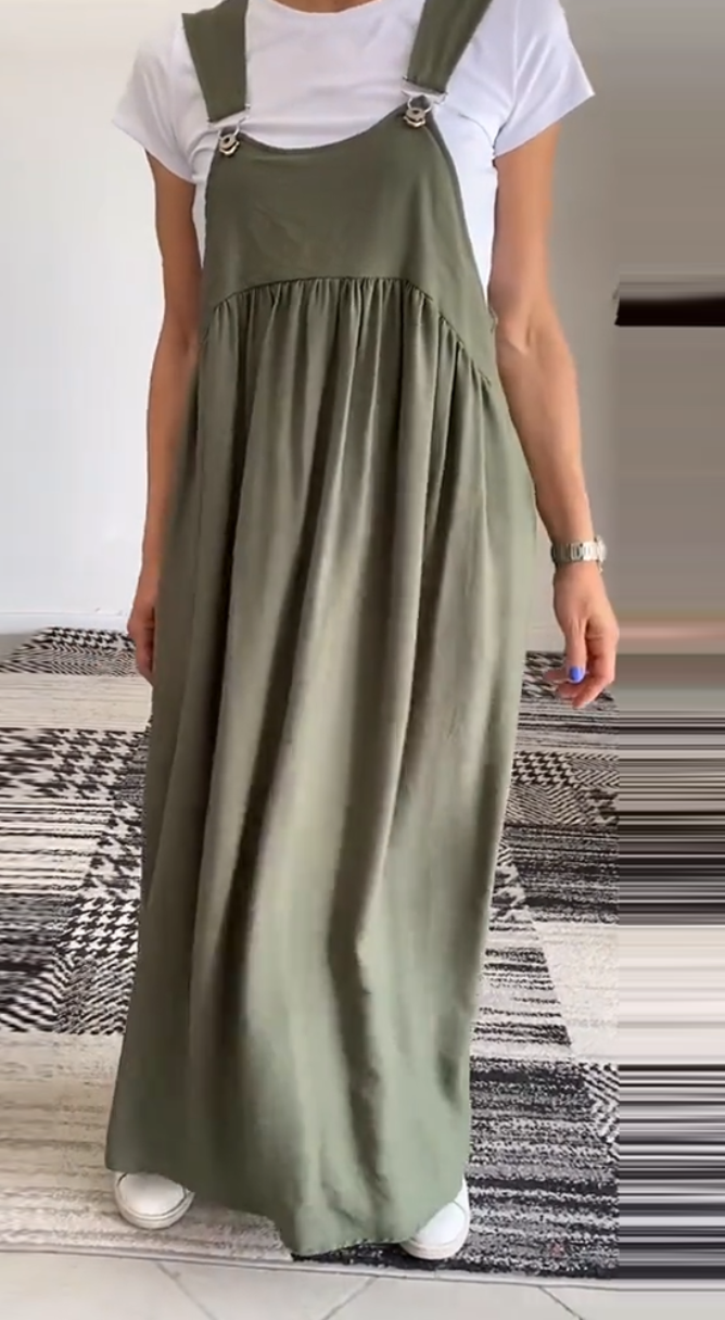 HELGA - KASUAL-KLEID MIT TRÄGERN