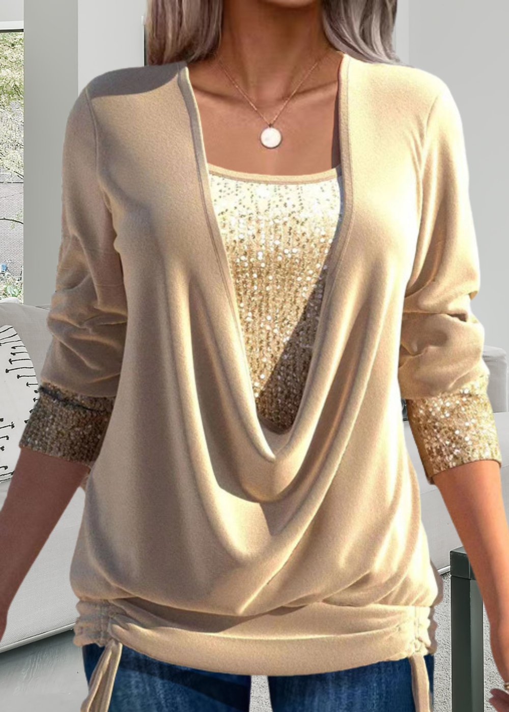 Elegante tweedelige top