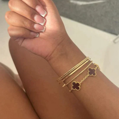 KLAVER Armband | Wit