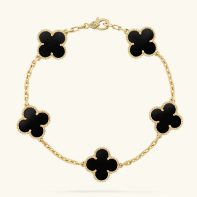 KLAVER Armband | Zilver