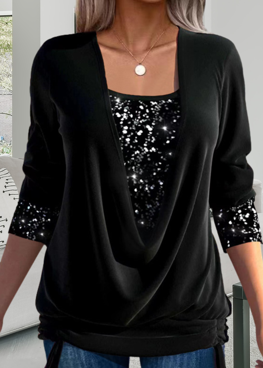 Elegante tweedelige top