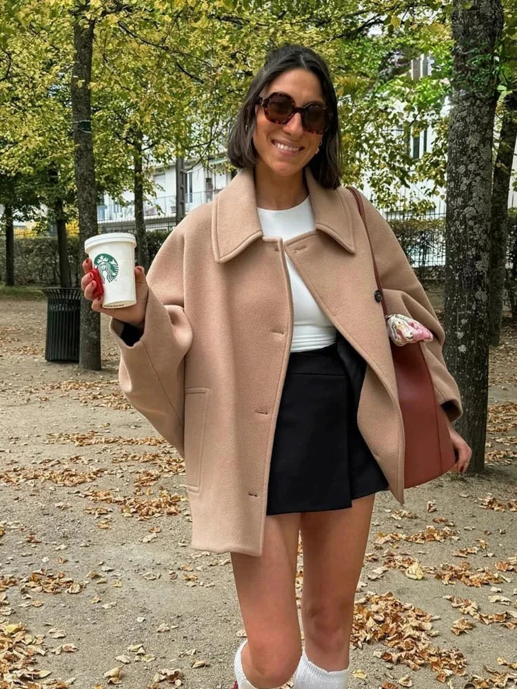 Chic Fall Oversized Jacket