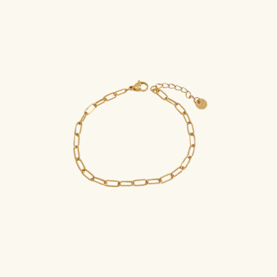 MAUI Paperclip Armband | Goud