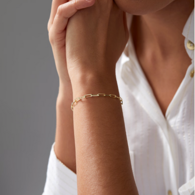 MAUI Paperclip Armband | Goud