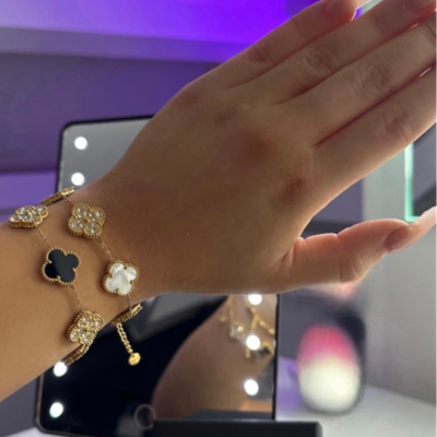 KLAVER DELUXE Armband | Wit