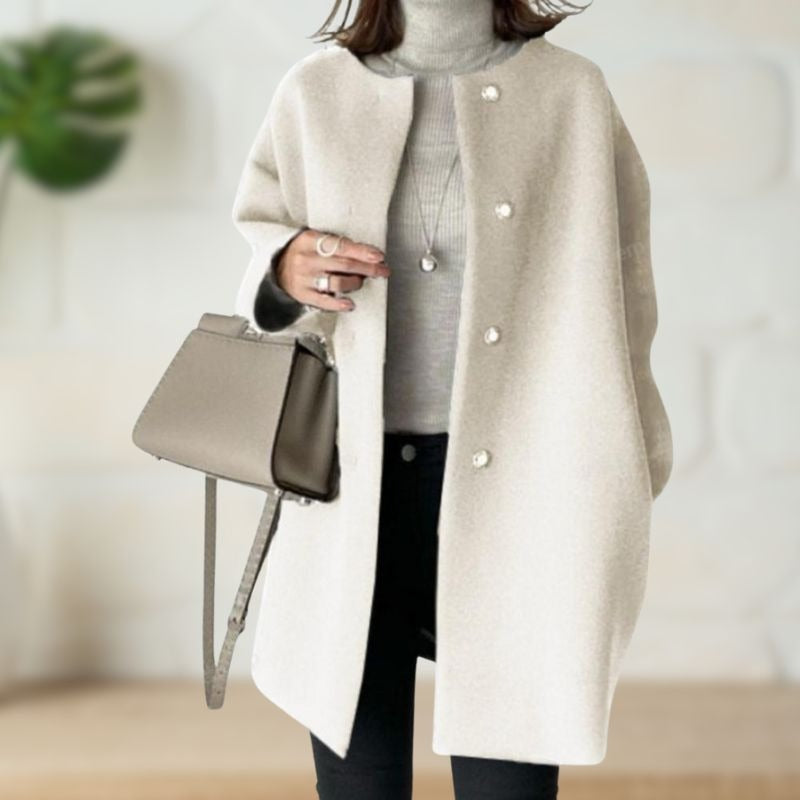 MELINA - ELEGANTER WOLLMANTEL